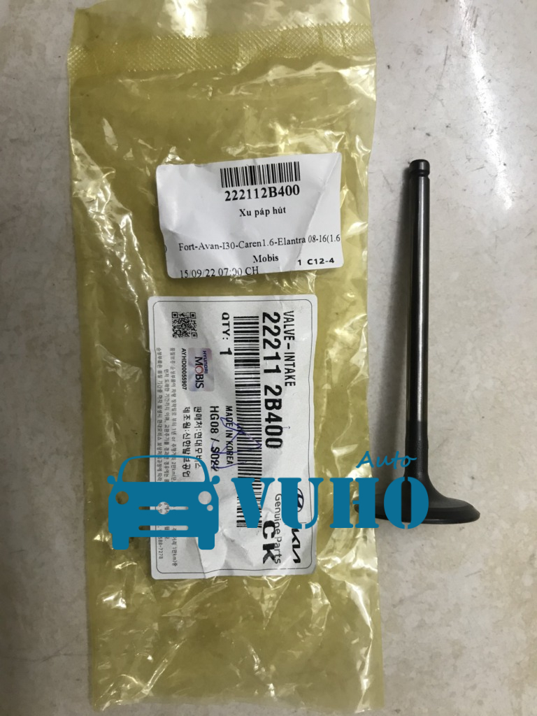 XUPAP HÚT HYUNDAI ELANTRA 1 222112B400. XUPAP HÚT KIA SOUL