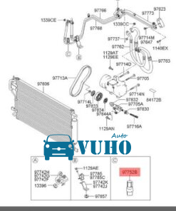 Cảm biến áp suất ga xe Hyundai Tucson 2018 | 977211G000 6 Cảm biến áp suất ga xe Hyundai Tucson 2018 | 977211G000 - Image 3