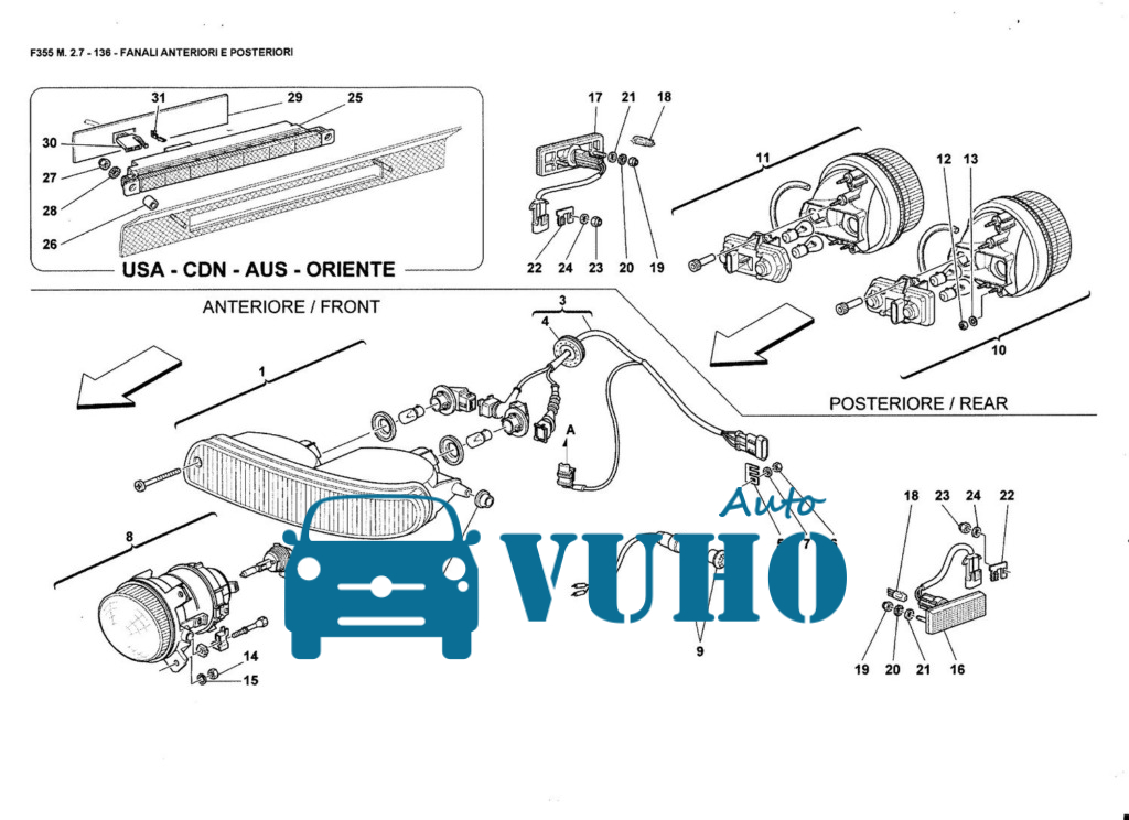 Đèn gầm Toyota Vios 2010 | 812200D010 4 Đèn gầm Toyota Vios 2010 | 812200D010 - Image 4