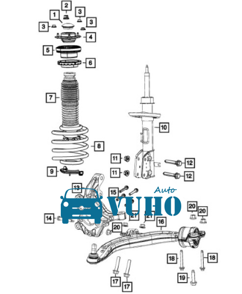 DAIHATSU TERIOS | BÁT BÈO GIẢM XÓC | 4860987403 4 DAIHATSU TERIOS | BÁT BÈO GIẢM XÓC | 4860987403 - Image 4