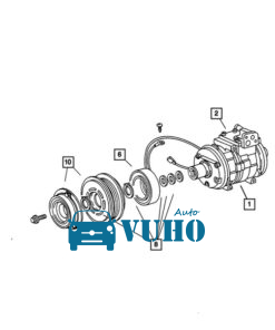 LỐC ĐIỀU HÒA MAZDA 323 2002-2004 | GY10S13B - Image 4