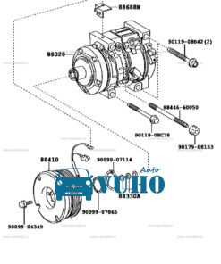 LỐC ĐIỀU HÒA MAZDA 323 2002-2004 | GY10S13B - Image 5