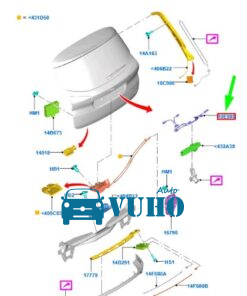 TY CHỐNG CỐP MERCEDES GLC300 2015-2022 | 253-980-01-64 9 TY CHỐNG CỐP MERCEDES GLC300 2015-2022 | 253-980-01-64 - Image 5