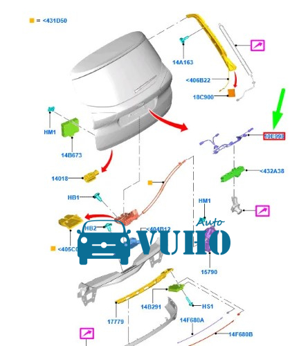 TY CHỐNG CỐP MERCEDES GLC300 2015-2022 | 253-980-01-64 5 TY CHỐNG CỐP MERCEDES GLC300 2015-2022 | 253-980-01-64 - Image 5