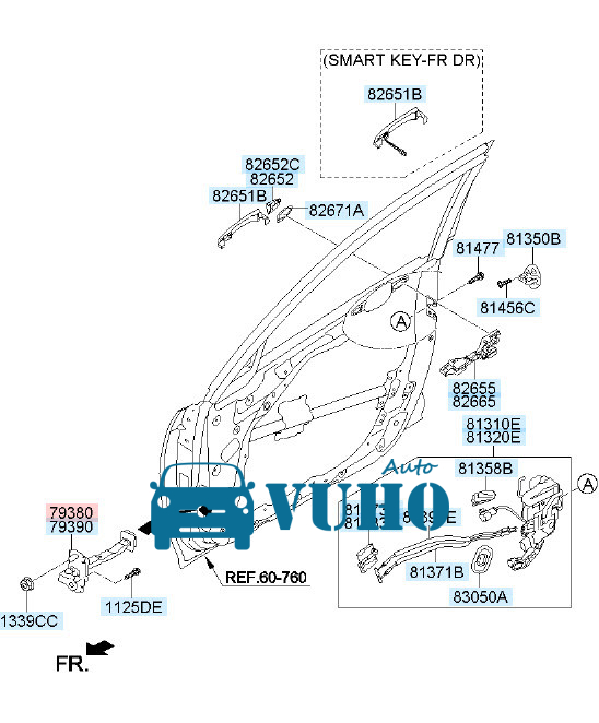 GIỚI HẠN CÁNH CỬA TRƯỚC XE TOYOTA VENZA 2016 | 6861006111 4 GIỚI HẠN CÁNH CỬA TRƯỚC XE TOYOTA VENZA 2016 | 6861006111 - Image 4