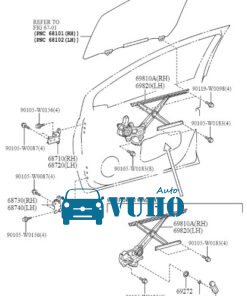 COMPA LÊN KÍNH HYUNDAI ACCENT 2019 | 82403F9010 9 COMPA LÊN KÍNH HYUNDAI ACCENT 2019 | 82403F9010 - Image 5