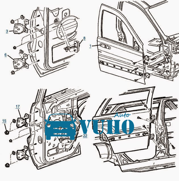 Tay mở cửa ngoài xe Hyundai Tucson 2008 | 836602E000 3 Tay mở cửa ngoài xe Hyundai Tucson 2008 | 836602E000 - Image 3
