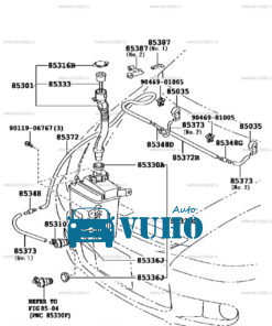 BƠM NƯỚC RỬA KÍNH KIA SPECTRA 2003-2005 | 985102J500 8 BƠM NƯỚC RỬA KÍNH KIA SPECTRA 2003-2005 | 985102J500 - Image 4