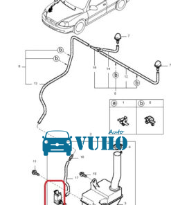 Bơm nước rửa kính xe Toyota Corolla | 8534008010 9 Bơm nước rửa kính xe Toyota Corolla | 8534008010 - Image 4