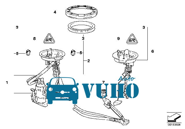 CẢM BIẾN BÁO XĂNG DAEWOO MATIZ 1998-2005 | 96388930 12 CẢM BIẾN BÁO XĂNG DAEWOO MATIZ 1998-2005 | 96388930