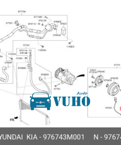 VAN ĐUÔI LỐC ĐIỀU HÒA HYUNDAI I20 2008 | 976741J000 8 VAN ĐUÔI LỐC ĐIỀU HÒA HYUNDAI I20 2008 | 976741J000 - Image 3