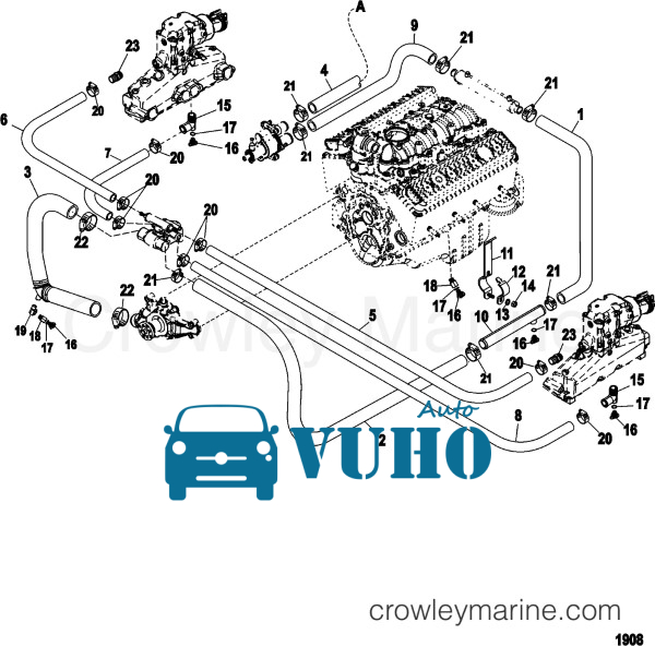VAN HẰNG NHIỆT PEUGEOT 3008 2014-2016 | 9808646980 12 VAN HẰNG NHIỆT PEUGEOT 3008 2014-2016 | 9808646980