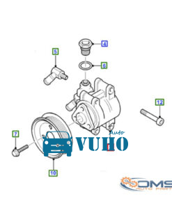 BƠM TRỢ LỰC LÁI XE KIA K2700 2005-2016 | 571004E040 8 BƠM TRỢ LỰC LÁI XE KIA K2700 2005-2016 | 571004E040 - Image 4