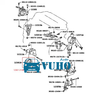 CHÂN MÁY DẦU MAZDA 3 2015-2020 | BHS2-39-060 11 CHÂN MÁY DẦU MAZDA 3 2015-2020 | BHS2-39-060