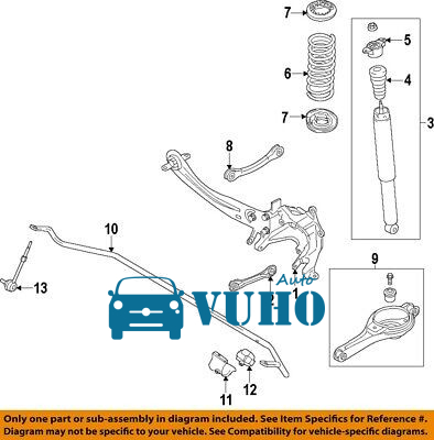 ROTUYN CÂN BẰNG SAU HYUNDAI ELANTRA 2008 | 555302H000 4 ROTUYN CÂN BẰNG SAU HYUNDAI ELANTRA 2008 | 555302H000 - Image 4