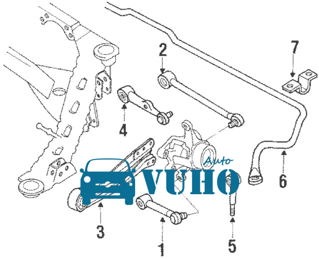 ROTUYN CÂN BẰNG SAU HYUNDAI ELANTRA 2008 | 555302H000 13 ROTUYN CÂN BẰNG SAU HYUNDAI ELANTRA 2008 | 555302H000