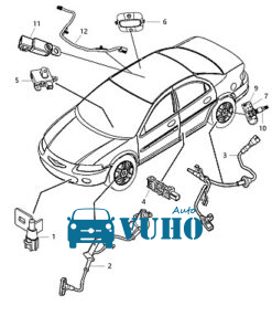 CẢM BIẾN ABS SAU XE TOYOTA LAND CRUISER | 8954560030 9 CẢM BIẾN ABS SAU XE TOYOTA LAND CRUISER | 8954560030 - Image 5