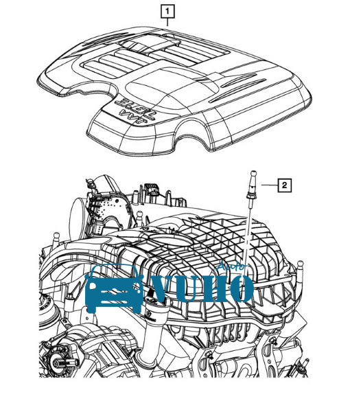 KIA CERATO 2014-2020 NẮP CHE ĐỘNG CƠ | 292402B110 5 KIA CERATO 2014-2020 NẮP CHE ĐỘNG CƠ | 292402B110 - Image 5