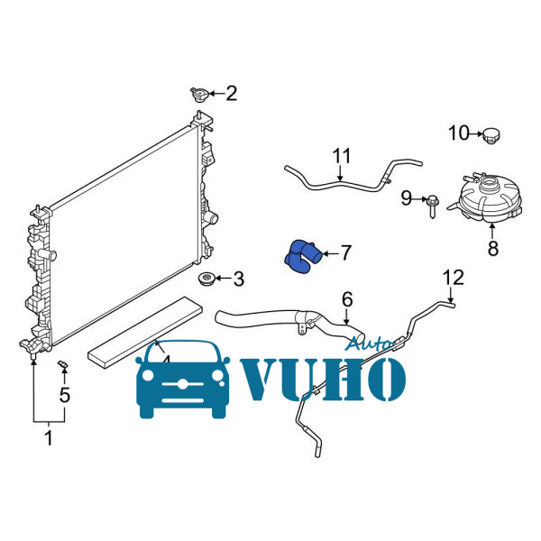 Ống bơm nước xe PEUGEOT 3008 2023 | 980597508 3 Ống bơm nước xe PEUGEOT 3008 2023 | 980597508 - Image 3
