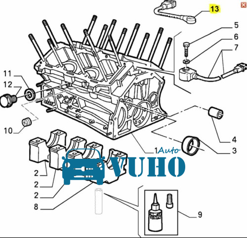 CẢM BIẾN KÍCH NỔ HYUNDAI ACCENT 2020 | 95920B105 4 CẢM BIẾN KÍCH NỔ HYUNDAI ACCENT 2020 | 95920B105 - Image 4