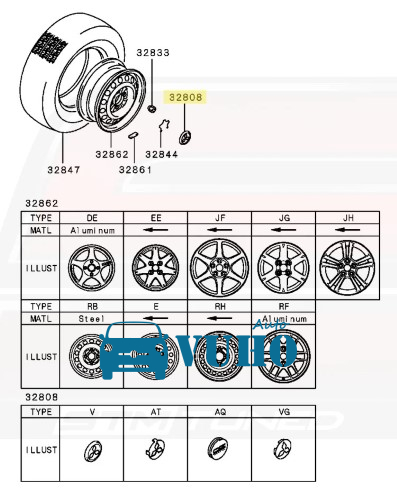 Ốp la zăng xe NISSAN LIVINA | 403432DR0A 4 Ốp la zăng xe NISSAN LIVINA | 403432DR0A - Image 4