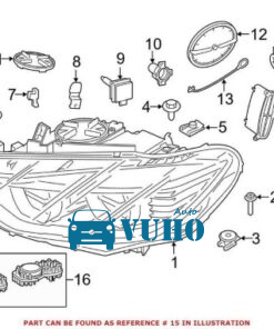 Đèn pha phải Mazda CX5 2019 | KD5H51031 7 Đèn pha phải Mazda CX5 2019 | KD5H51031 - Image 3