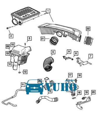 Cổ hút gió xe Peugeot 3008 2020 | 9811908380 3 Cổ hút gió xe Peugeot 3008 2020 | 9811908380 - Image 3