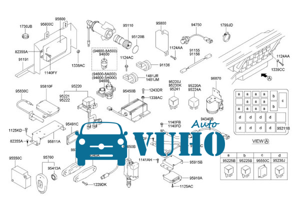 RƠ LE XI NHAN DAEWOO GENTRA 2005-2010 | 96312545 12 RƠ LE XI NHAN DAEWOO GENTRA 2005-2010 | 96312545
