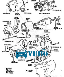 BÁNH RĂNG ĐỀ XE TOYOTA LAND CRUISER 2004 | 2801154380 9 BÁNH RĂNG ĐỀ XE TOYOTA LAND CRUISER 2004 | 2801154380 - Image 5