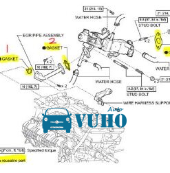 VAN TUẦN HOÀN KHÍ XẢ KIA SEDONA EGR 2014-2018 | 284102F600 8 VAN TUẦN HOÀN KHÍ XẢ KIA SEDONA EGR 2014-2018 | 284102F600 - Image 4