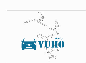 CAO SU ỐP CÂN BẰNG XE TOYOTA YARIS 2010 | 488150D040 5 CAO SU ỐP CÂN BẰNG XE TOYOTA YARIS 2010 | 488150D040 - Image 5