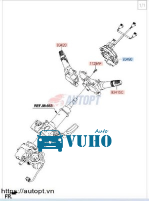 CUỘN KÈN TÚI KHÍ XE HYUNDAI ACCENT 2015 | 93490A4010 5 CUỘN KÈN TÚI KHÍ XE HYUNDAI ACCENT 2015 | 93490A4010 - Image 5