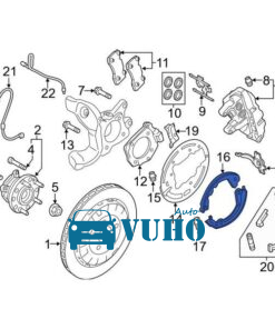 Guốc phanh Nissan Terra 2020 | D4060EB70A - Image 4