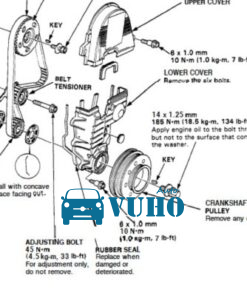 Alternative view of ỐP CAM TRÊN MAZDA 626 1997-2003 | FP0110520