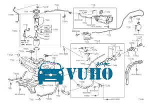Tuy ô dẫn xăng xe Hyundai Getz 2008 | 31310-1C000 4 Tuy ô dẫn xăng xe Hyundai Getz 2008 | 31310-1C000 - Image 4