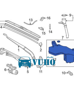 BÌNH NƯỚC RỬA KÍNH MERCEDES C220 2007-2011 | 2048691520 9 BÌNH NƯỚC RỬA KÍNH MERCEDES C220 2007-2011 | 2048691520 - Image 5