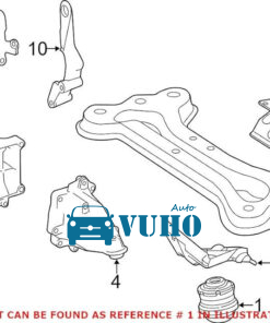 BỆ ĐỠ MÁY XE NISSAN SUNNY AT | 54401-1HM0A 8 BỆ ĐỠ MÁY XE NISSAN SUNNY AT | 54401-1HM0A - Image 4