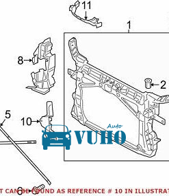 KHUNG XƯƠNG ĐỠ KÉT NƯỚC XE MAZDA 3 2021 | BELG53110 9 KHUNG XƯƠNG ĐỠ KÉT NƯỚC XE MAZDA 3 2021 | BELG53110 - Image 5