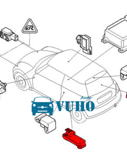 Cảm biến va chạm Ford Ranger 2020 | EM2Z15K859AEV 7 Cảm biến va chạm Ford Ranger 2020 | EM2Z15K859AEV - Image 3