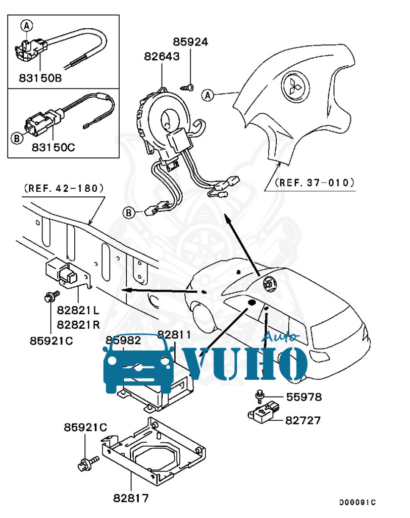 Cảm biến va chạm Ford Ranger 2020 | EM2Z15K859AEV 4 Cảm biến va chạm Ford Ranger 2020 | EM2Z15K859AEV - Image 4