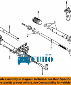 PHỚT THƯỚC LÁI XE HYUNDAI PORTER H100 2006 | 577904FA00 - Image 4