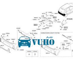 CẢM BIẾN BÁO LÙI XE SUZUKI WAGON 2001-2007 | 3B0945511A 8 CẢM BIẾN BÁO LÙI XE SUZUKI WAGON 2001-2007 | 3B0945511A - Image 4