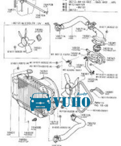 Chia nước xe FORD ESCAPE 2001-2005 | YL8Z8548BL - Image 6