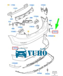 ĐÈN PHẢN QUANG XE FORD ECOSPORT 2016 | CN1515500AD 8 ĐÈN PHẢN QUANG XE FORD ECOSPORT 2016 | CN1515500AD - Image 4