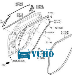 ỐP TRANG TRÍ CỬA XE TOYOTA YARIS 2019 | 757550D040 - Image 5