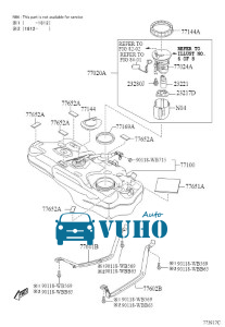 VAN ĐIỀU ÁP XĂNG TOYOTA ALTIS 2007-2020 | 2328021010 5 VAN ĐIỀU ÁP XĂNG TOYOTA ALTIS 2007-2020 | 2328021010 - Image 5