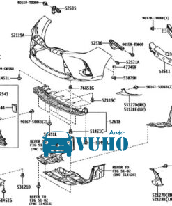 Alternative view of Cản trước miếng dưới xe Vinfast Fadil 2021 | 42547651