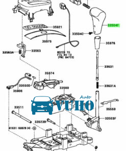 Tay nắm cần số xe CHEVROLET SPARK 2011-2016 | 95025822 - Image 6