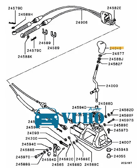Tay nắm cần số xe CHEVROLET SPARK 2011-2016 | 95025822 13 Tay nắm cần số xe CHEVROLET SPARK 2011-2016 | 95025822