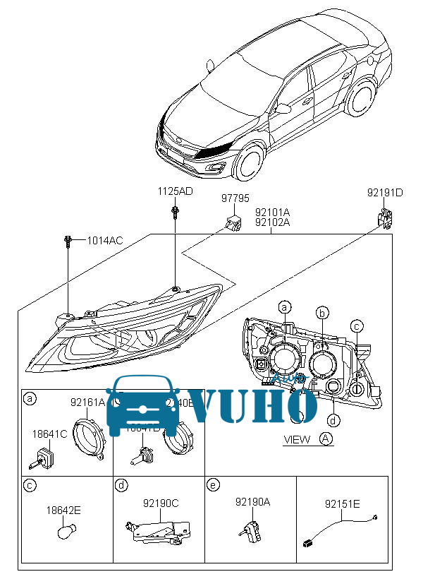 ĐÈN PHA PHỤ XE TOYOTA CAMRY 2020 | 8114506F00 5 ĐÈN PHA PHỤ XE TOYOTA CAMRY 2020 | 8114506F00 - Image 5